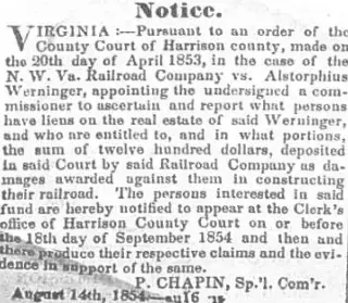 other Newspaper clipping from Oct 11, 1854 5695556