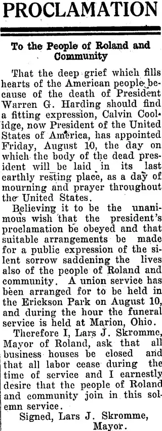other Newspaper clipping from Aug 9, 1923 5695651