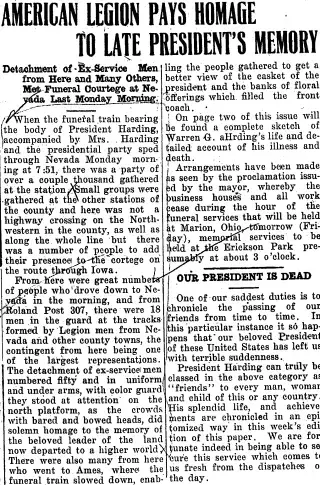 other Newspaper clipping from Aug 9, 1923 5695653