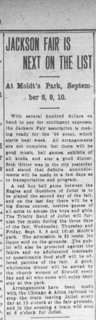 other Newspaper clipping from Sep 2, 1909 5695694