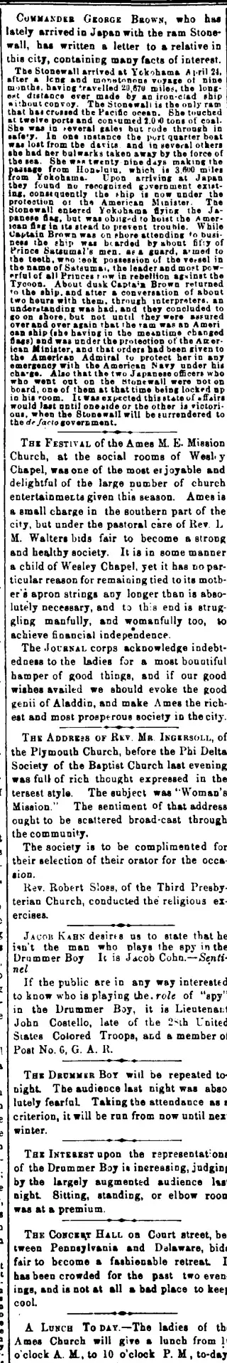 other Newspaper clipping from Jun 17, 1868 5695876