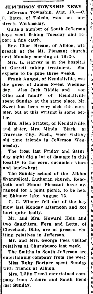 other Newspaper clipping from Aug 15, 1912 5695948