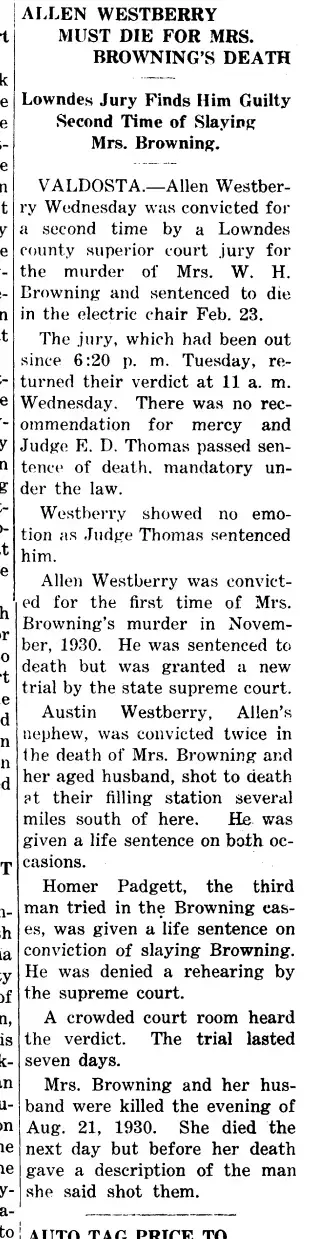 other Newspaper clipping from Jan 25, 1934 5695986