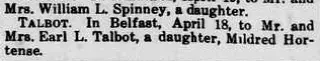 Birth Newspaper clipping from Apr 27, 1911 5696029