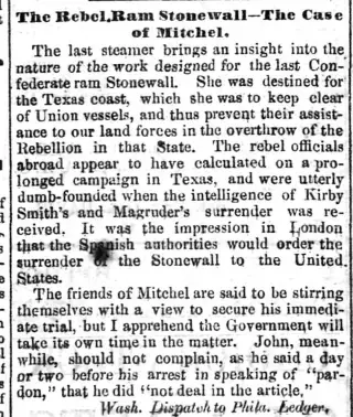 other Newspaper clipping from Jul 13, 1865 5696123