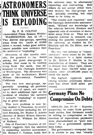 other Newspaper clipping from Jan 15, 1932 5696150