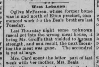 other Newspaper clipping from Apr 4, 1891 5696228