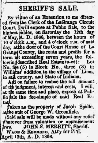 other Newspaper clipping from Apr 20, 1866 5696234