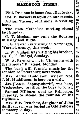 other Newspaper clipping from Oct 5, 1889 5696592