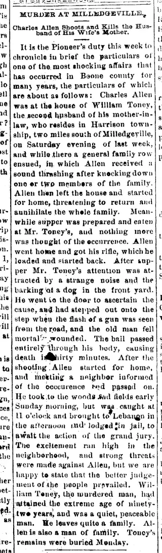 Crime Newspaper clipping from Oct 14, 1880 5696781