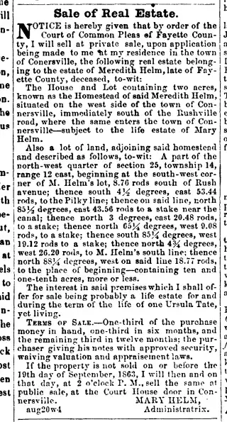 other Newspaper clipping from Aug 27, 1863 5696895