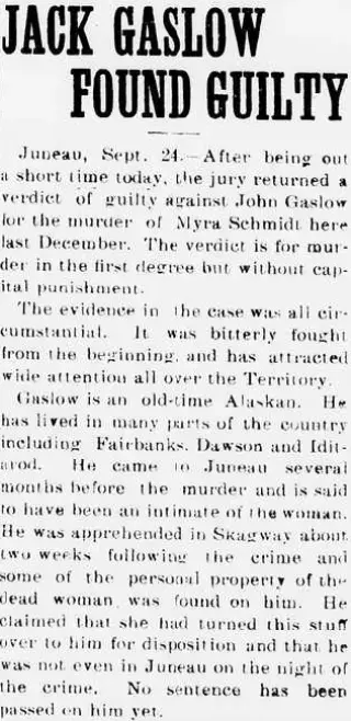 Crime Newspaper clipping from Nov 15, 1919 5697703