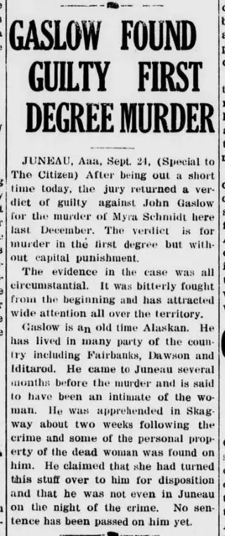 Crime Newspaper clipping from Sep 29, 1919 5697723