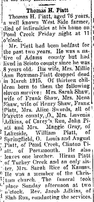 other Newspaper clipping from Nov 29, 1916 5697751