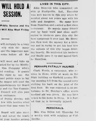 other Newspaper clipping from May 15, 1903 5697761