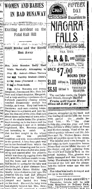 other Newspaper clipping from Aug 3, 1899 5697777