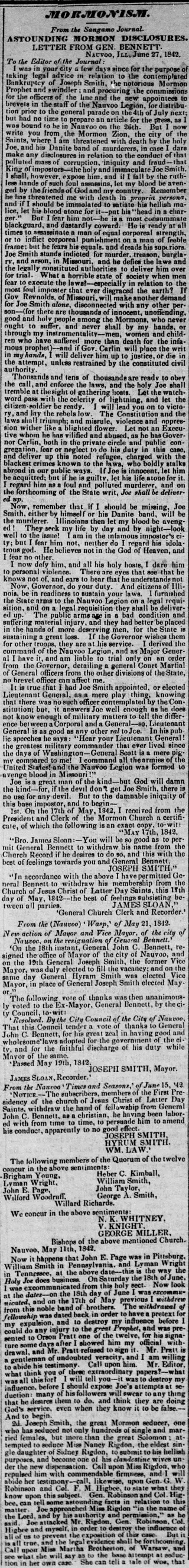 other Newspaper clipping from Aug 6, 1842 5697906