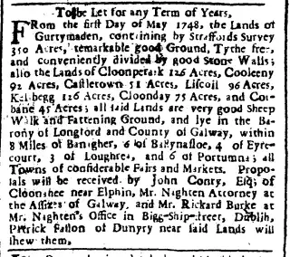 other Newspaper clipping from Feb 16, 1747 5698128