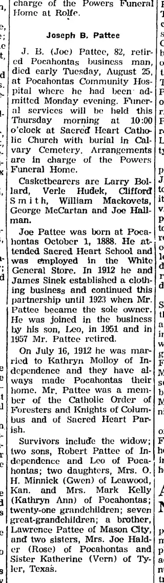 other Newspaper clipping from Aug 27, 1970 5698353
