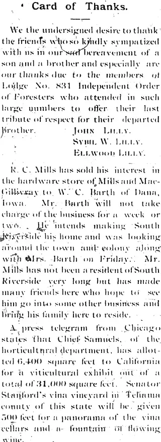other Newspaper clipping from Jul 2, 1892 5698429