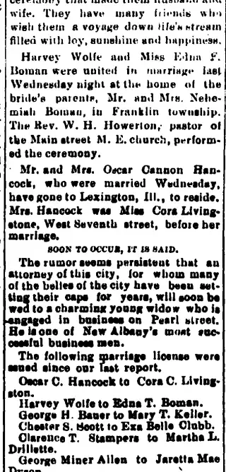 Marriage Newspaper clipping from Feb 18, 1914 5698522