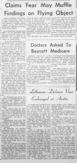 other Newspaper clipping from Nov 21, 1968 5698531