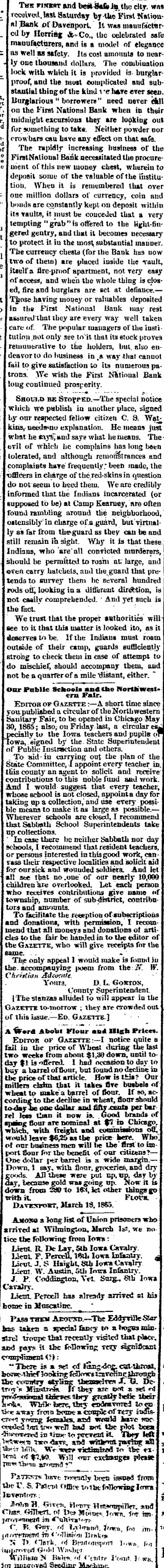 other Newspaper clipping from Mar 20, 1865 5698717