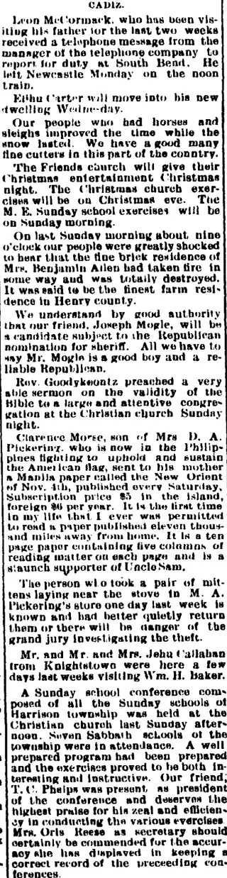 other Newspaper clipping from Dec 21, 1899 5698989