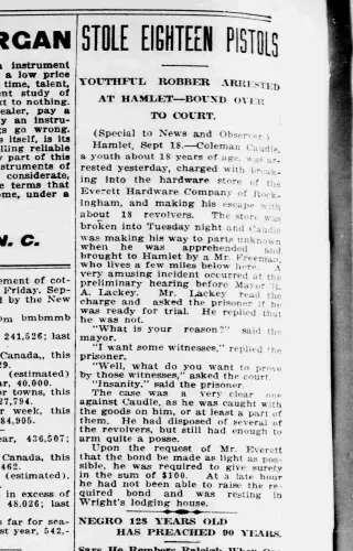 other Newspaper clipping from Sep 21, 1909 5699048