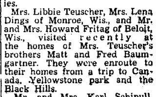 other Newspaper clipping from Oct 7, 1952 5699472