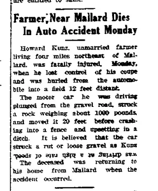 other Newspaper clipping from May 25, 1938 5699514