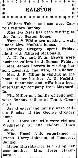 other Newspaper clipping from Jul 26, 1923 5699858