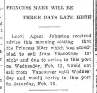 Crime Newspaper clipping from Feb 8, 1919 5699888
