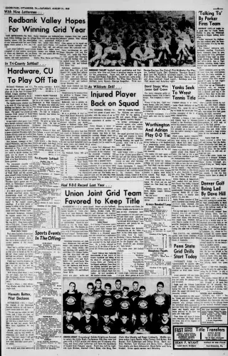 other Newspaper clipping from Aug 31, 1963 5700016