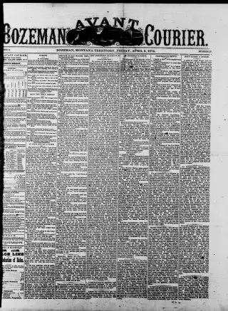 other Newspaper clipping from Apr 3, 1874 5700153