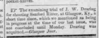 Murders Newspaper clipping from Apr 14, 1857 5700545