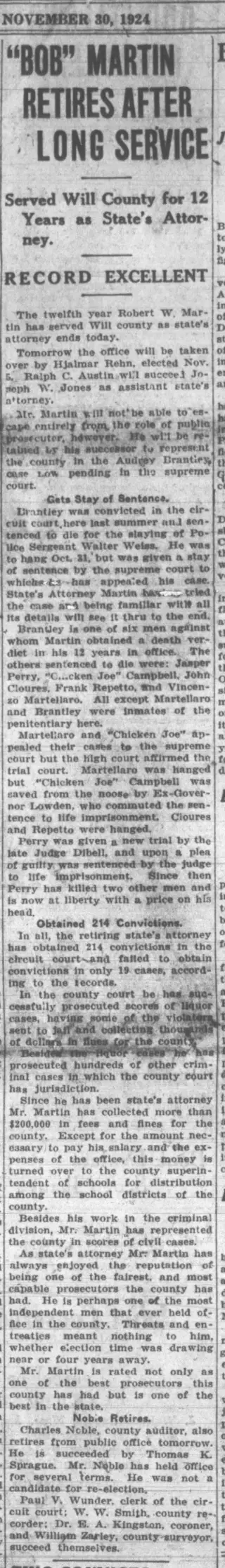 other Newspaper clipping from Nov 30, 1924 5700939