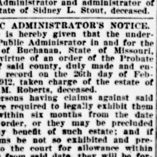 other Newspaper clipping from May 11, 1912 5700970