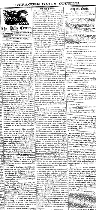 other Newspaper clipping from May 26, 1857 5701233