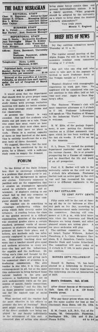 other Newspaper clipping from May 3, 1916 5701380