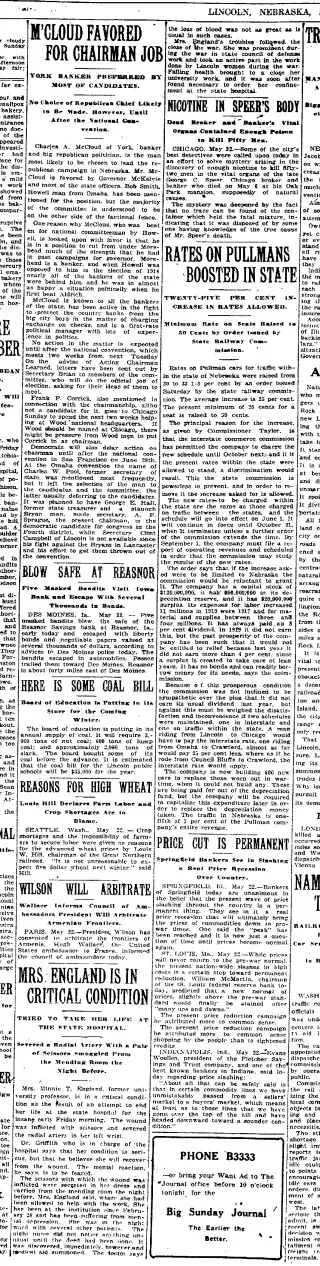 other Newspaper clipping from May 22, 1920 5701430