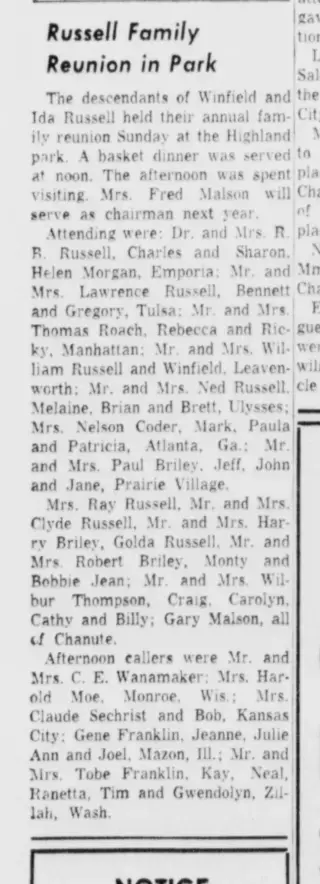 other Newspaper clipping from Jul 12, 1962 5701562