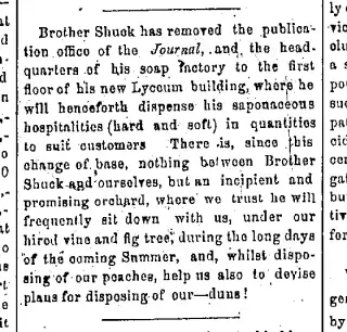 other Newspaper clipping from May 3, 1873 5701679