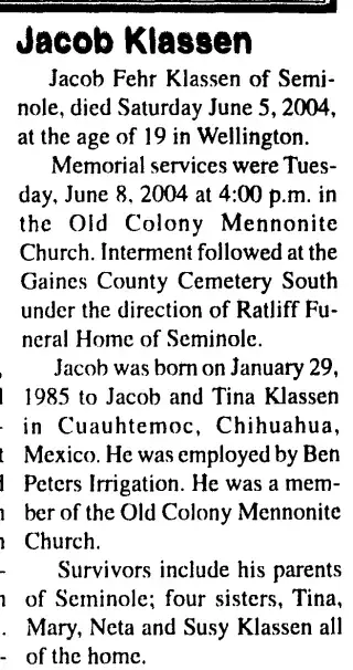 other Newspaper clipping from Jun 10, 2004 5701702