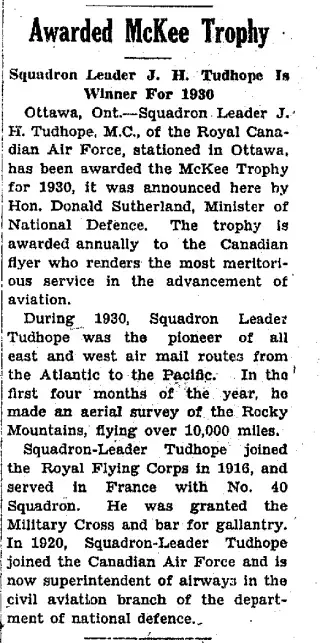other Newspaper clipping from Mar 12, 1931 5701820
