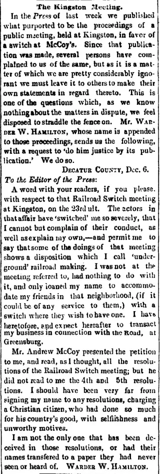 other Newspaper clipping from Dec 9, 1853 5701882