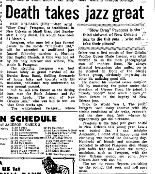 other Newspaper clipping from Jan 20, 1969 5702172