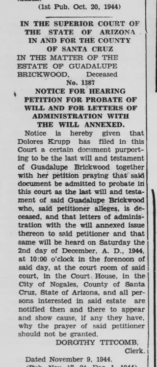 Marriage Newspaper clipping from Nov 24, 1944 5702204
