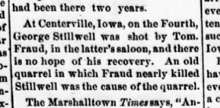 other Newspaper clipping from Jul 11, 1877 5702221