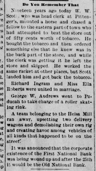 other Newspaper clipping from Feb 19, 1904 5702321